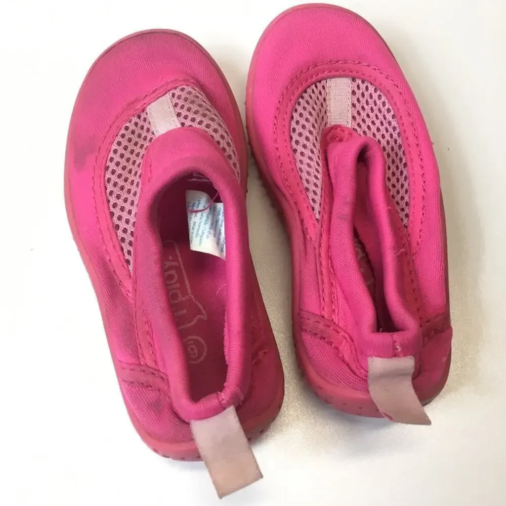 Toddler Girls Pink Water Shoes sz 6 iPlay Pink Water Shoes Size 6 toddler